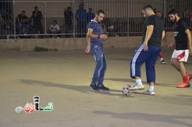 كفرقاسم - فريقي صهيب والعمرية  يتربعان على عرش الدوري بعد جولة الربع نهائي وخطوة الى النصف نهائي 